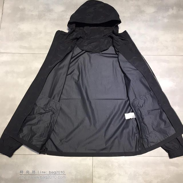 Loewe外套 19春夏新款夾克 羅意威拉鏈黑色連帽衣  tzy1597